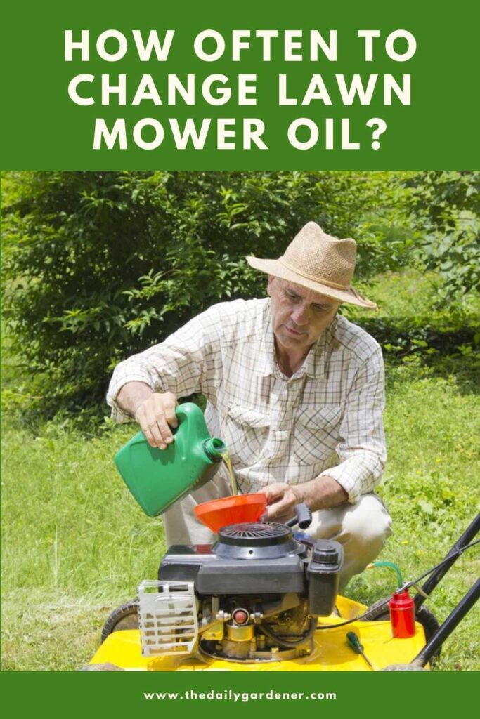 How Often To Change Oil On Lawn Mower Expert