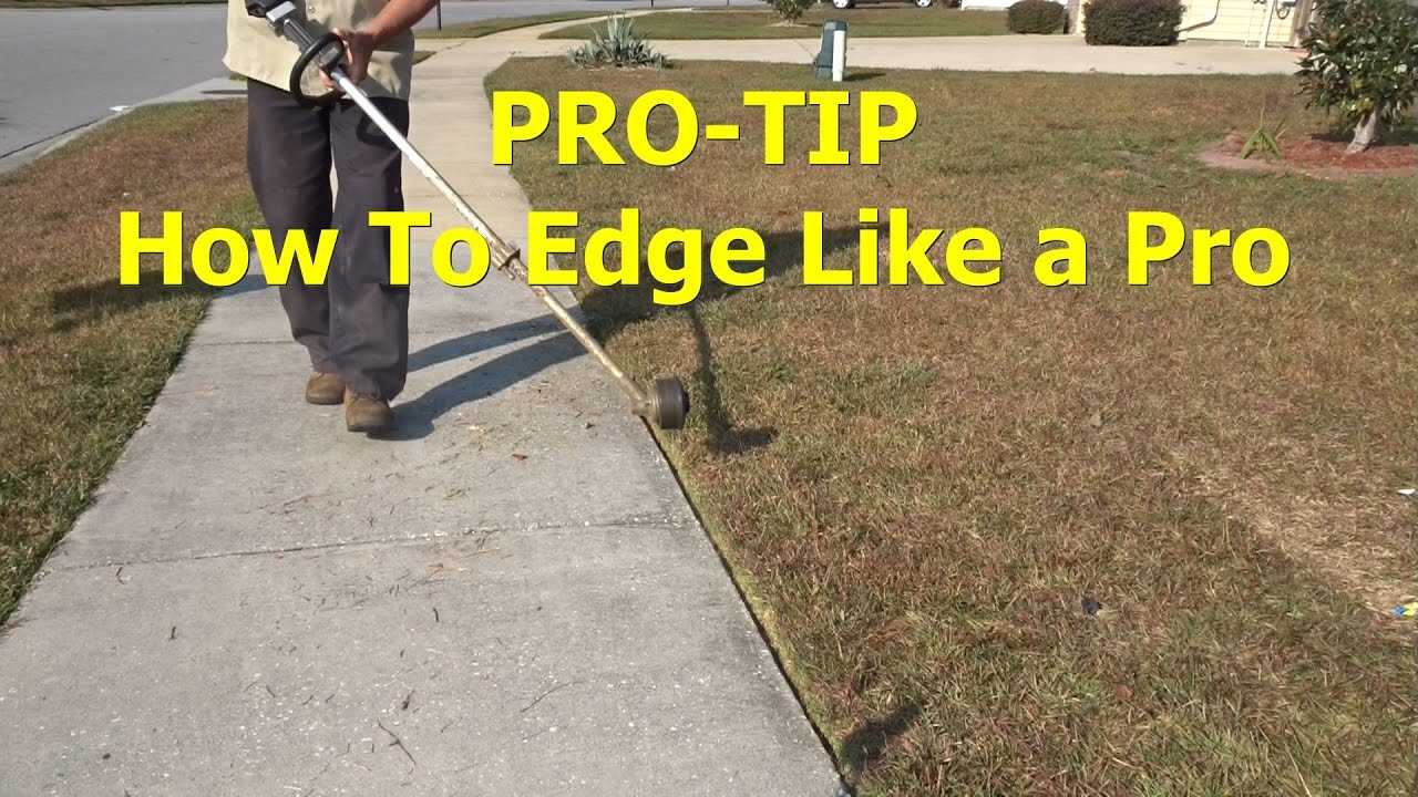 How To Edge With A Weed Wacker Master The Technique!