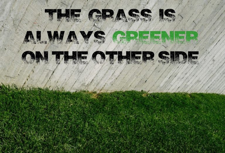 The Grass is Always Greener on the Other Side