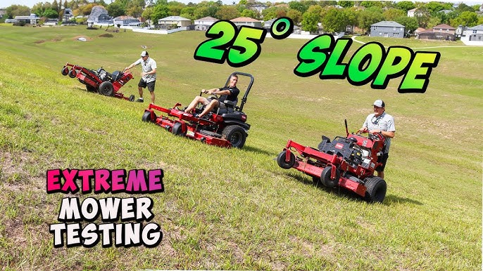 Are Push Mowers Or Riding Mowers Better for Slopes?