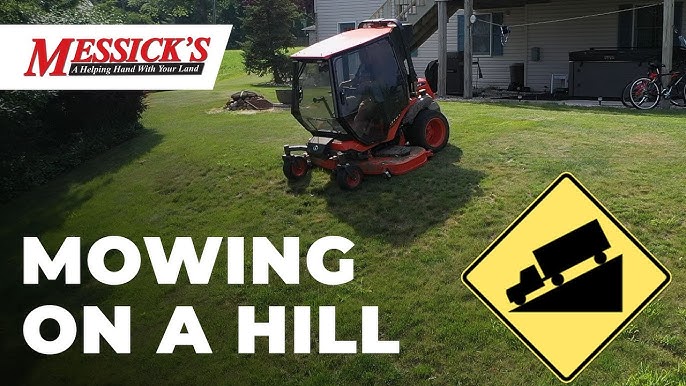 What to Do If Your Mower Tips Over on a Hill?