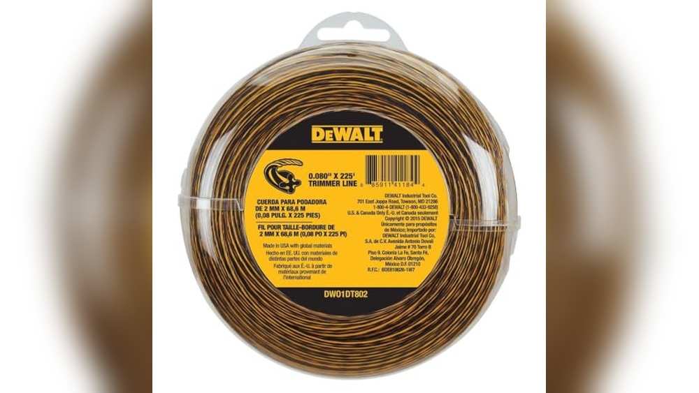 Best Trimmer Line for Dewalt 60V