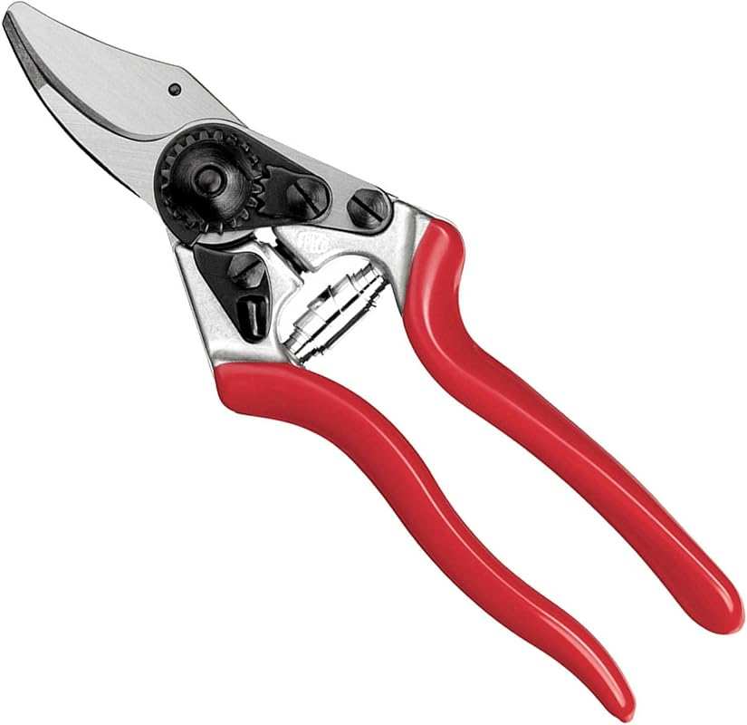 Felco F6 Swiss-Made Pruning Shears for Grape Vines: Bypass Blade, Medi