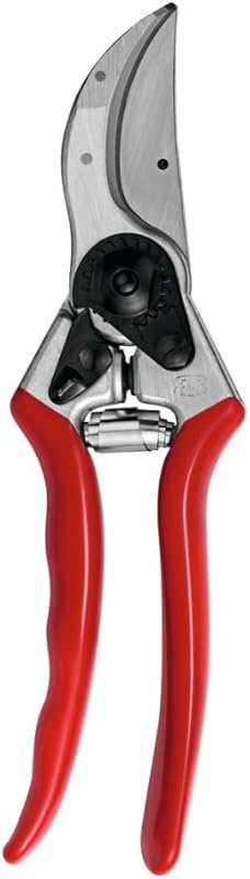 Felco Pruning Shears: Swiss-Made Bypass Blade with Aluminum Body and R