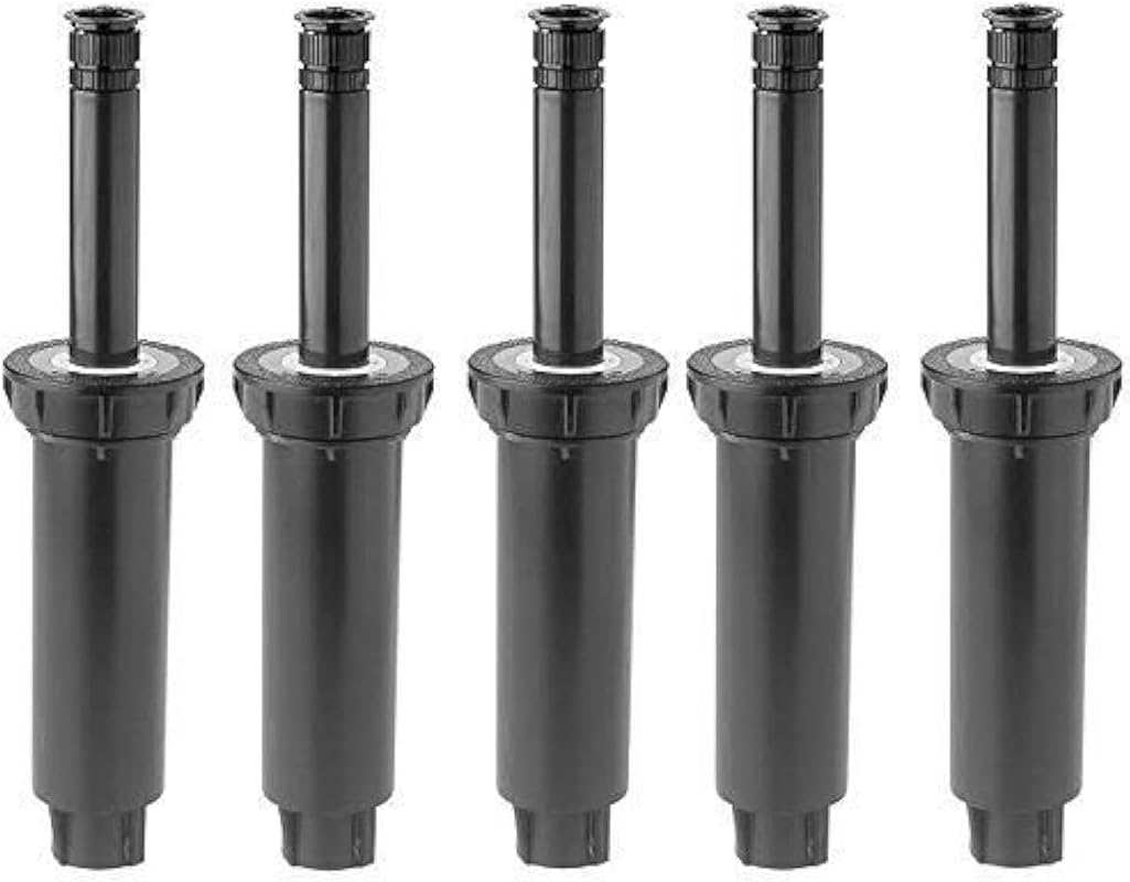 Rain Bird 1800 Series 4-Inch Pop-Up Sprinkler Heads, 5-Pack, 0–360° Ad
