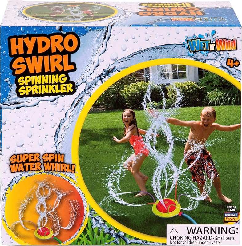 Hydro Swirl Spinning Sprinkler, Color May Vary