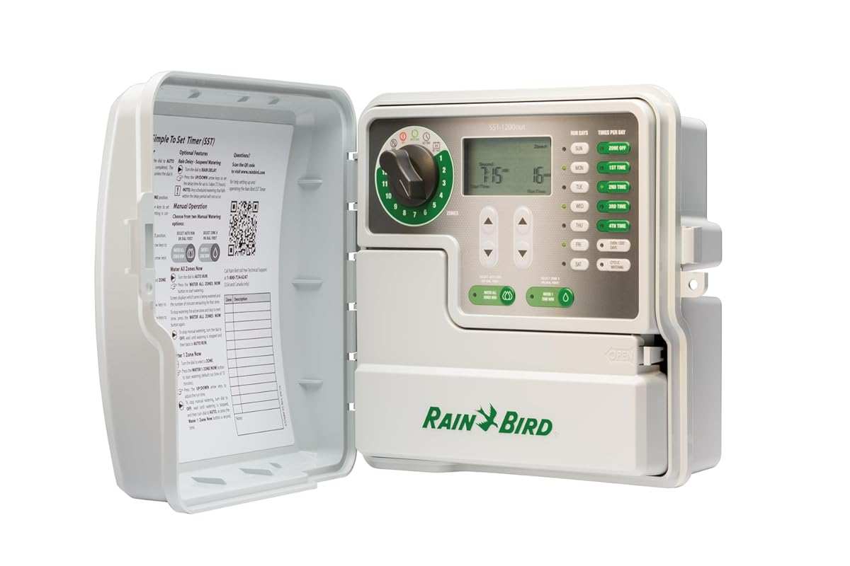 Rain Bird SST1200OUT Simple-to-Set Indoor/Outdoor Sprinkler/Irrigation