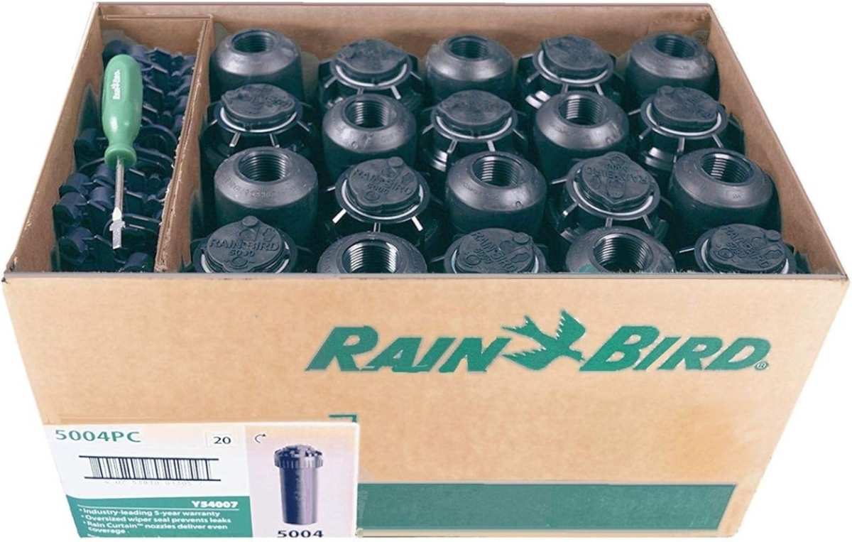 5000 Series 4-Inch Pop-Up Rotor Sprinkler Heads, 20-Pack, 40°–360° Adj