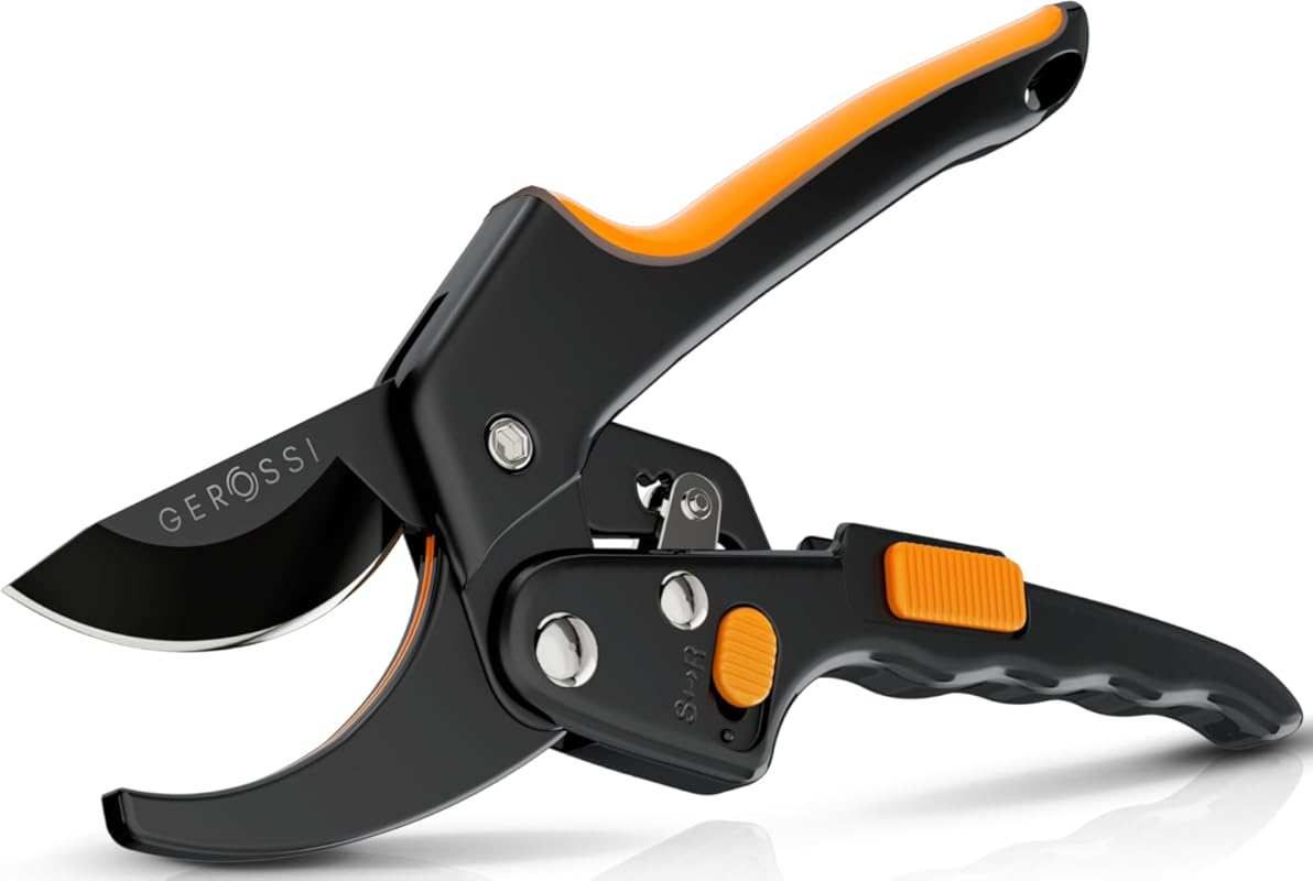 Best Ratchet Pruning Shears for Weak Hands & Arthritis: 3x Power, 8