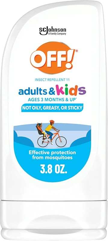Off! Insect Repellent Lotion for Adults & Kids, Fragrance-Free Bug Rep
