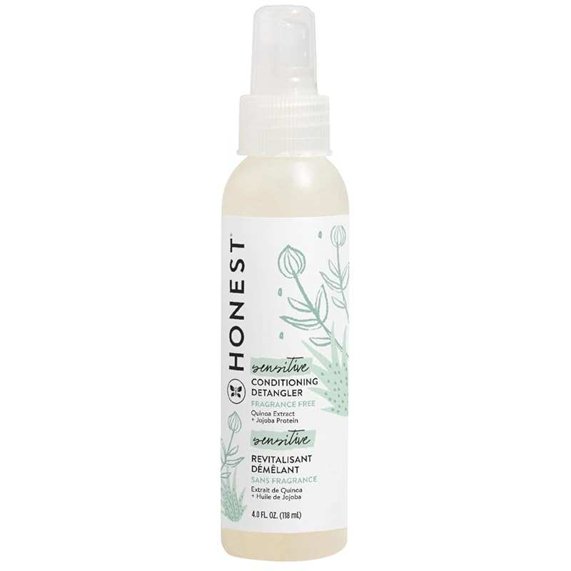 The Honest Company Fragrance-Free Conditioning Hair Detangler Tear-Fre