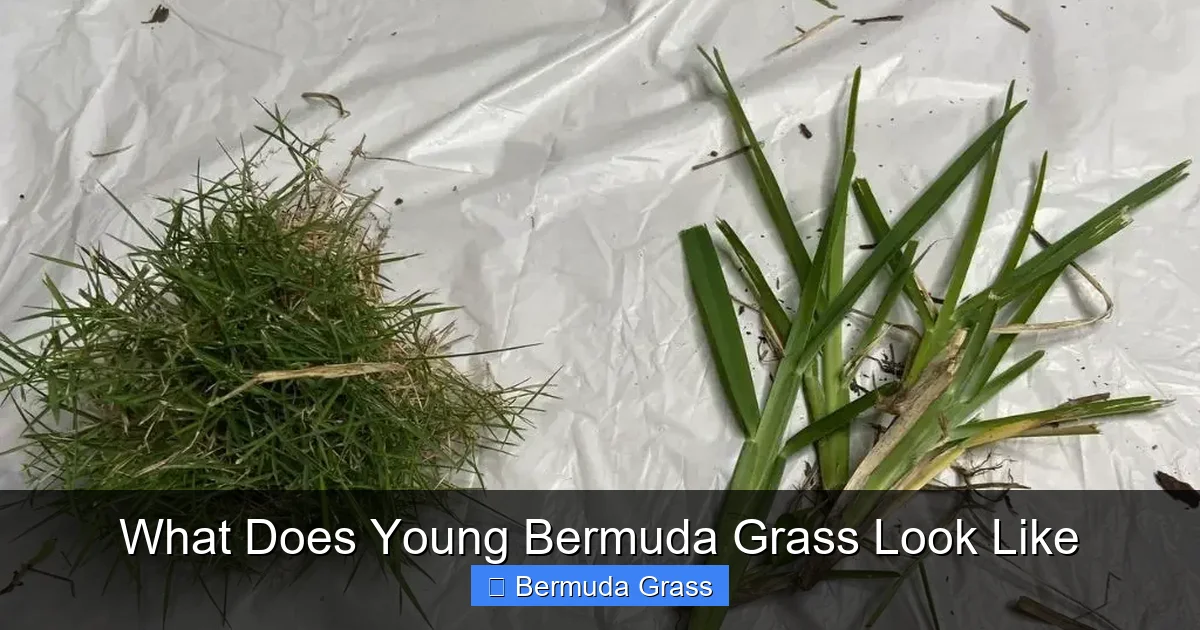 What Does Young Bermuda Grass Look Like