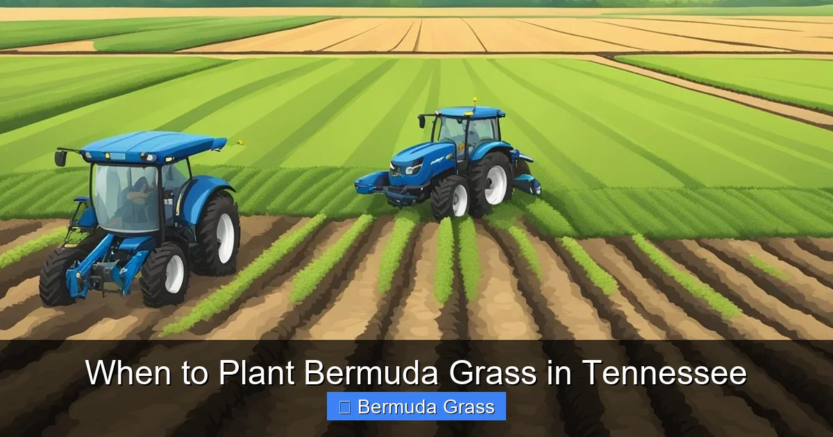 When to Plant Bermuda Grass in Tennessee