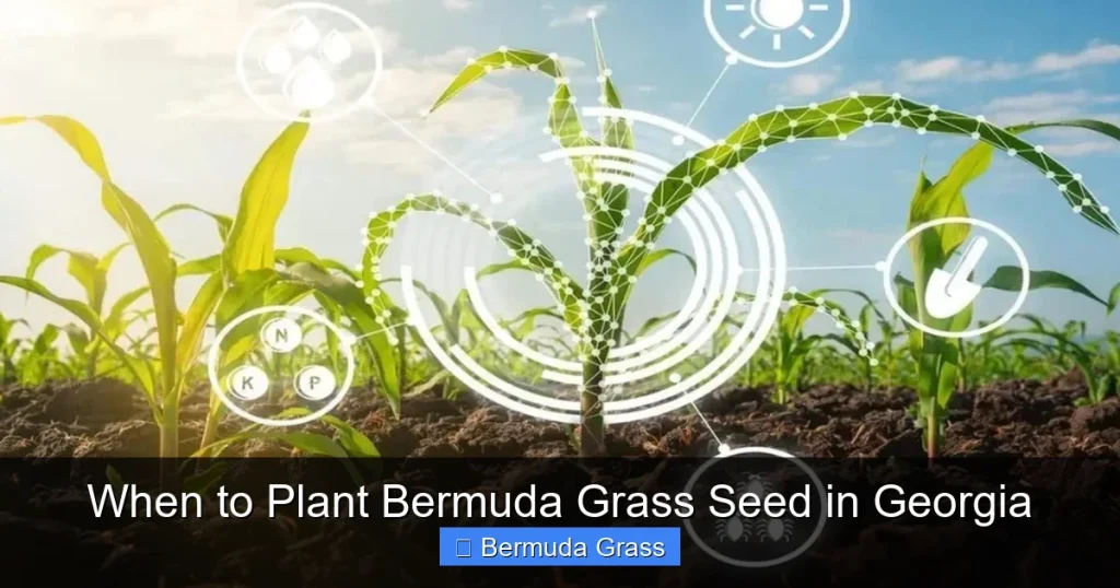 When to Plant Bermuda Grass Seed in Georgia