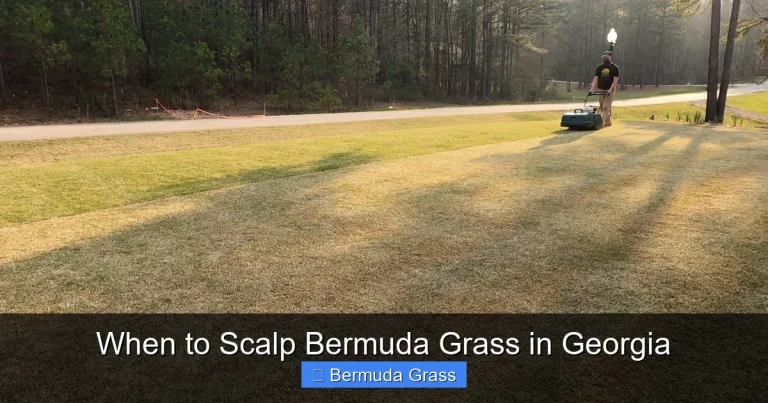 When to Scalp Bermuda Grass in Georgia