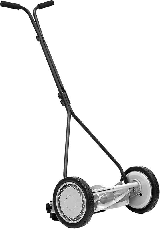 Great States 415-16 16-Inch Reel Lawn Mower with Heat Treated Blades a