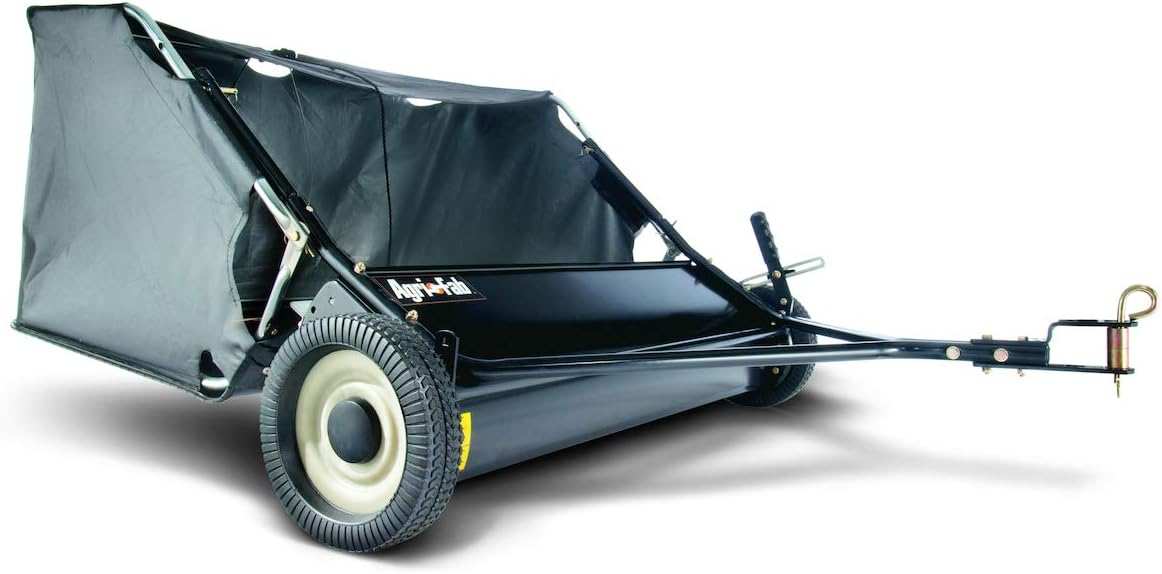 Agri-Fab 45-0320 42-Inch Tow-Behind Lawn Sweeper with 12 cu. ft. Hoppe