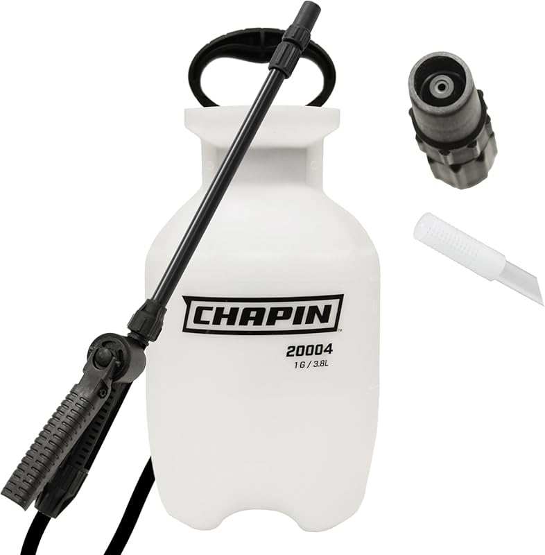 Chapin USA 20004 1 Gallon Hand Pump Sprayer for Lawn, Garden, Weeds &