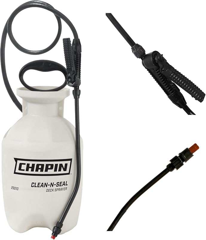 Chapin International 25010 1-Gallon Deck Sprayer: For deck cleaners, t