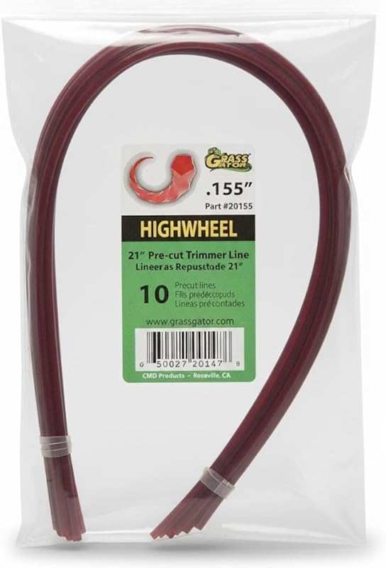 Grass Gator 0.155-Inch Red Pre-Cut Trimmer Line, Heavy Duty Commercial