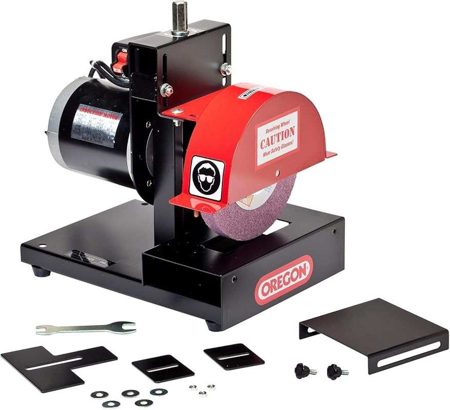 Oregon Economy Heavy Duty Lawn Mower Blade Sharpener with 1/3 HP Adjus
