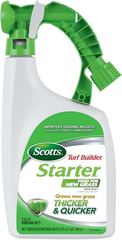 Scotts Turf Builder Starter Food for New Grass Ready-Spray: For newly 