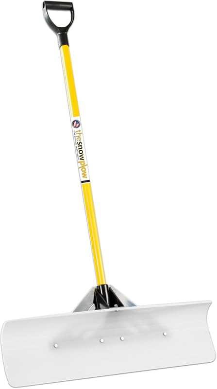 The Original Snowplow Snow Pusher 30-Inch Wide Model for Clearing Snow