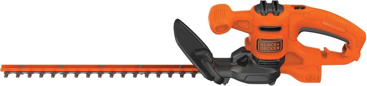 BLACK+DECKER 17-Inch 3.2 Amp Corded Hedge Trimmer: Dual Action, Reduce