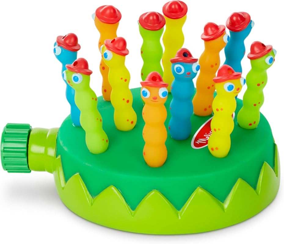 Melissa & Doug Sunny Patch Splash Patrol Sprinkler Toy with Hose Attac