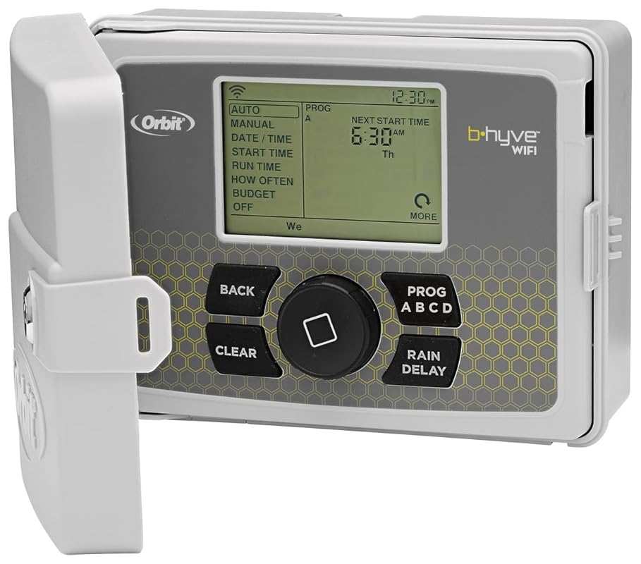 Orbit B-hyve 6-Zone Smart Sprinkler Controller for Indoor/Outdoor Use 