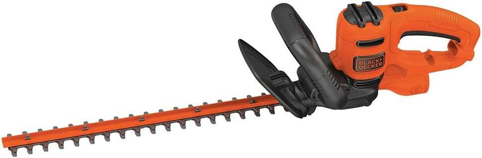 BLACK+DECKER 18-Inch Electric Hedge Trimmer for Easy Yard Work and Mai