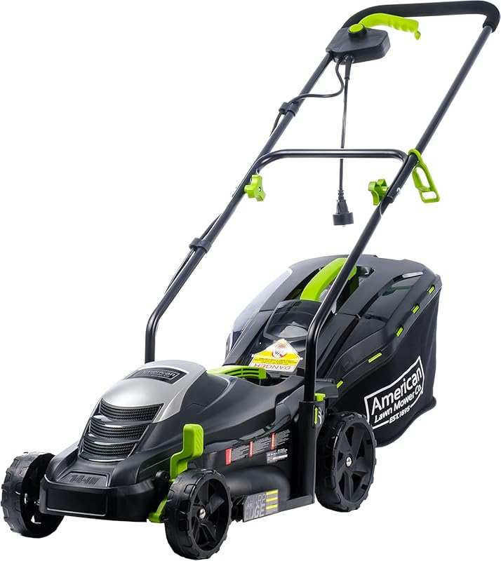 American Lawn Mower 14-Inch 11-Amp Corded Electric Push Mower for a Cl