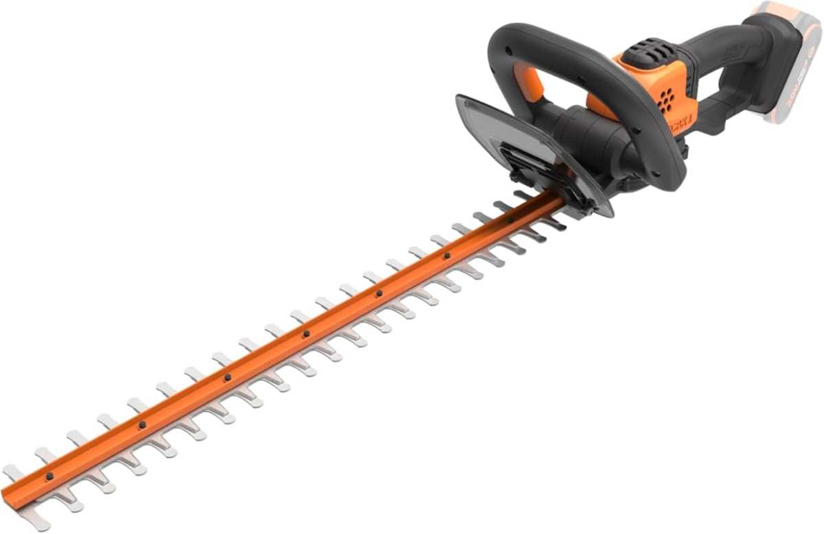WORX 22-Inch Cordless Hedge Trimmer with Dual-Action Blades, Lightweig