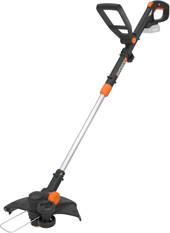 WORX 20V Cordless 12'' String Trimmer and Edger, Lightweight Weed Wack
