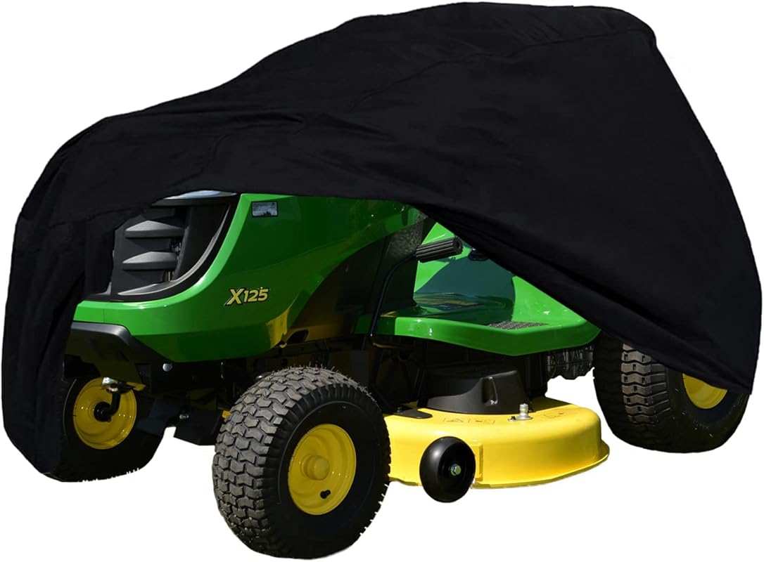 Waterproof 420D Heavy Duty Oxford Riding Lawn Mower Cover for Decks up