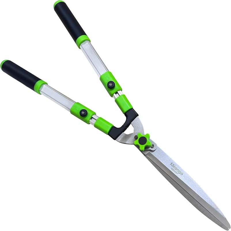 Professional Extendable Garden Trimmer with Adjustable Handle and Stra