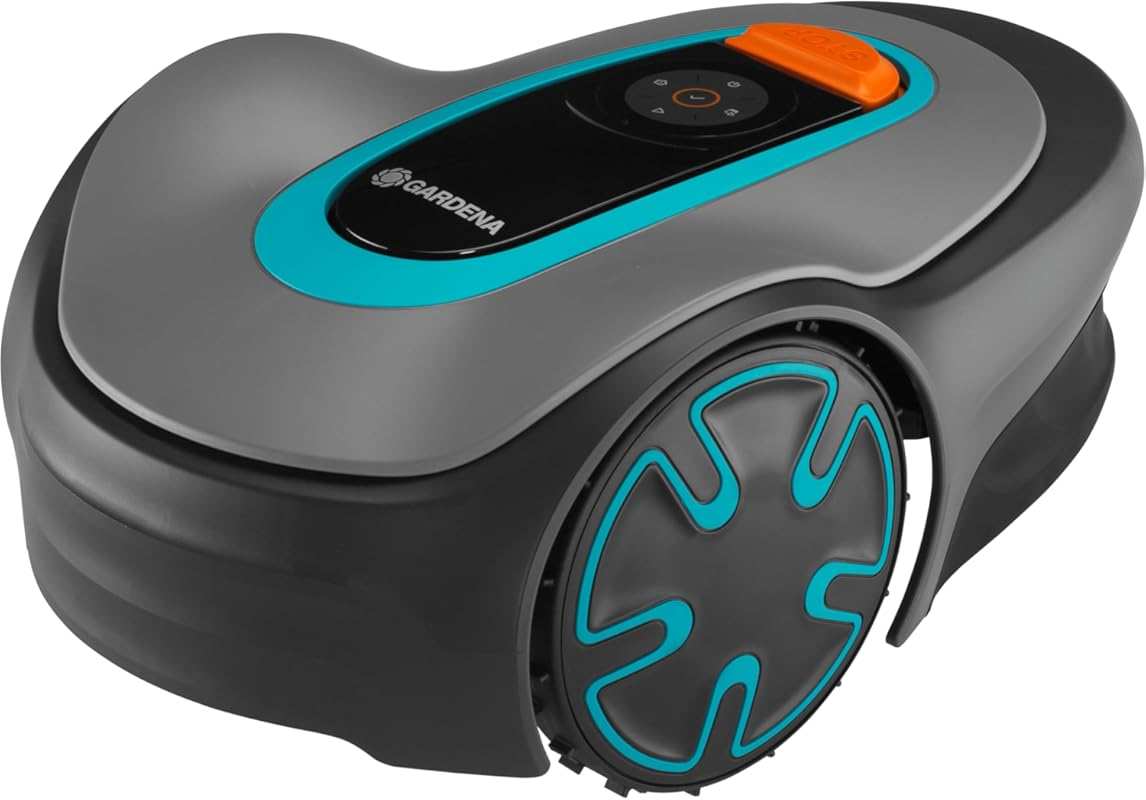 GARDENA SILENO Minimo Robotic Lawn Mower: Bluetooth app controlled for