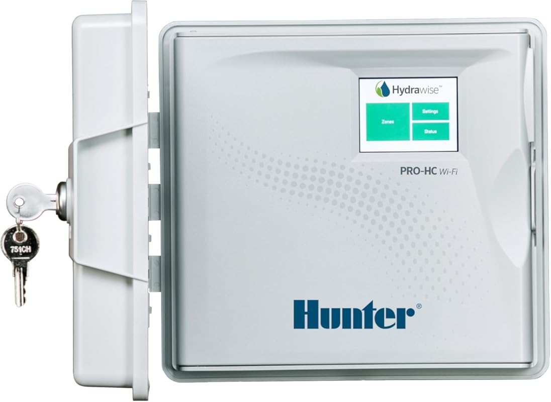 Hunter Hydrawise PRO-HC 12-Station WiFi Smart Sprinkler Controller wit