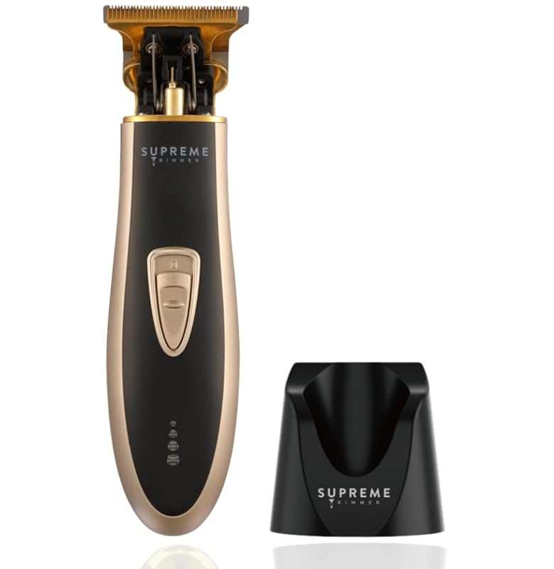 Supreme Trimmer Professional Barber Trimmer T Shaper, 90 Min Runtime,