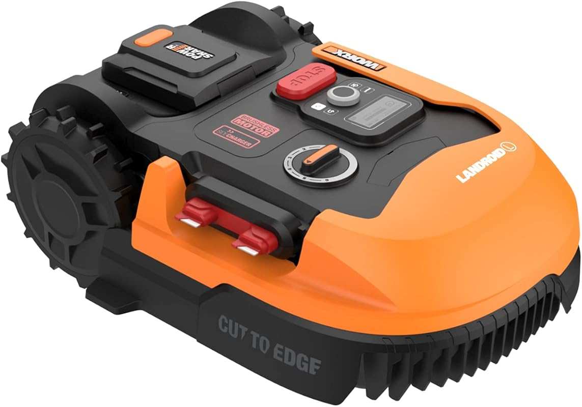 Worx Landroid L 20V Robotic Lawn Mower for up to 1/2 Acre yards