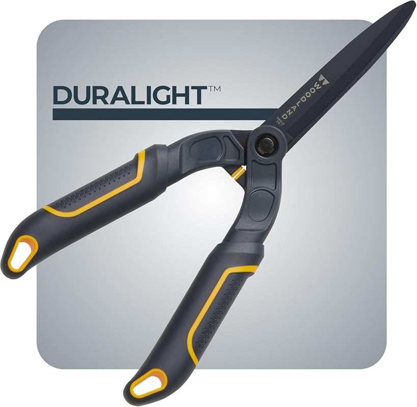 Woodland Tools Duralight 16-Inch Lightweight Hedge Shears with Non-Sti