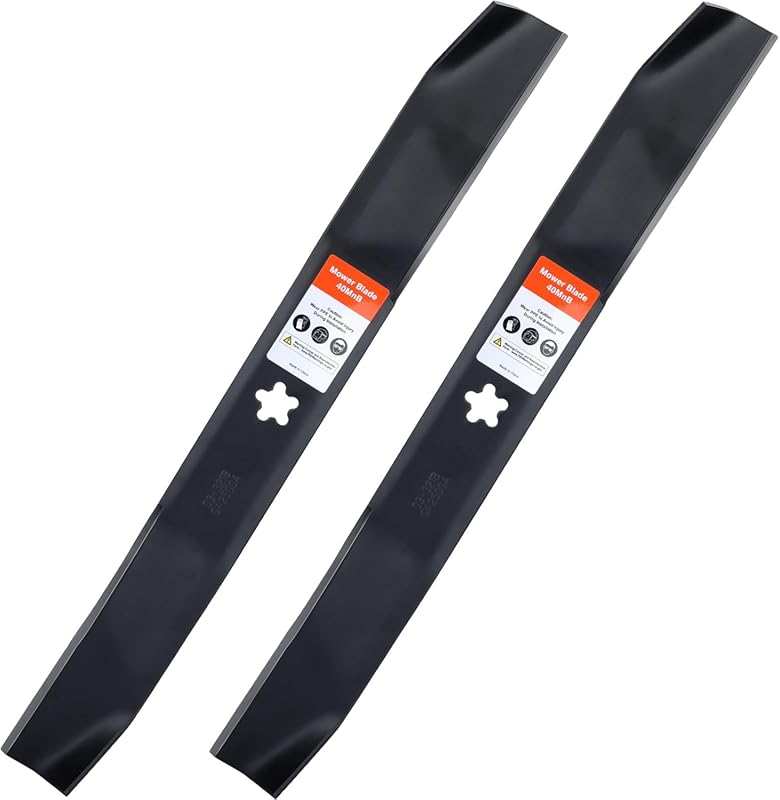 Craftsman 42 Inch Mulching Lawn Mower Blades with 5-Star Mount, Replac