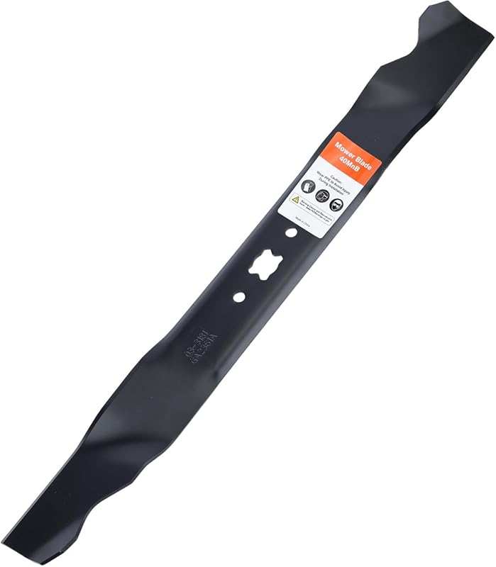 TB110 21-Inch Mulching Mower Blade for Troy-Bilt Walk-Behind Push Mowe