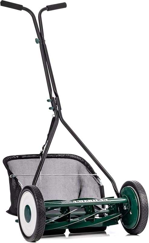 American Lawn Mower Company 1725-16GC 16-inch 7-Blade Reel Mower with 