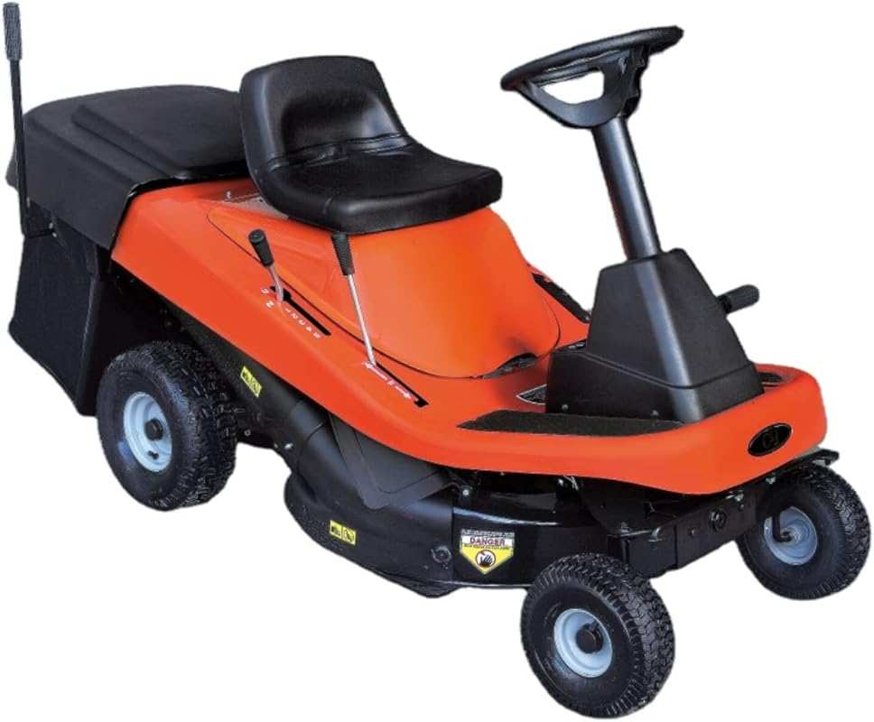 Tractor Electric Starter Lawn Mower Ride on with 30 Inch Cutting Width