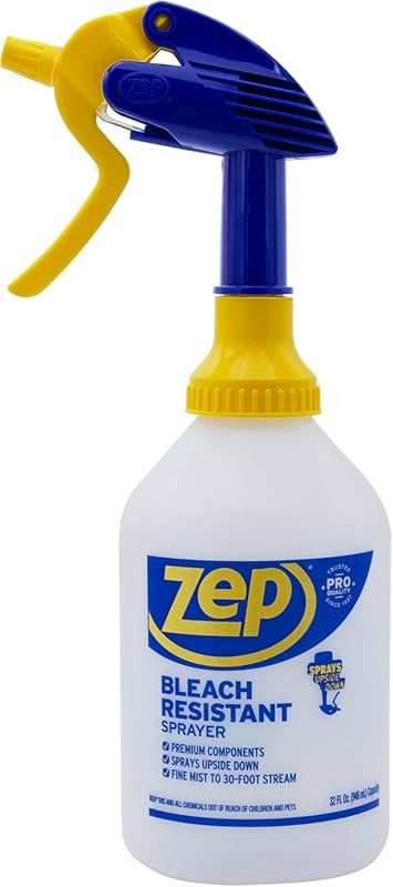 Zep New Bleach Resistant Professional 32 Ounce Sprayer with 30 Foot Sp
