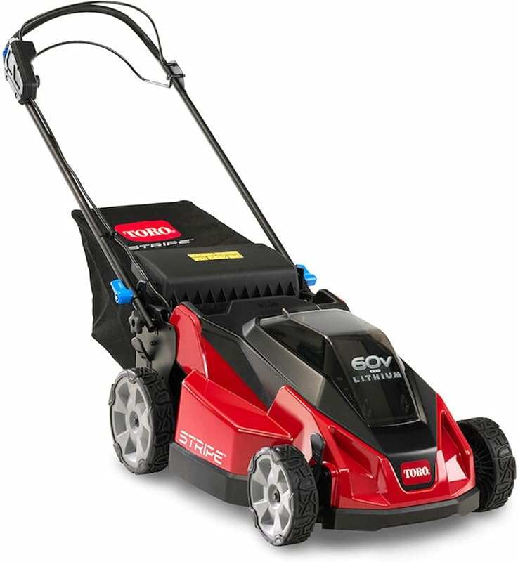 Toro 60-Volt 21-Inch Cordless Self Propelled Electric Lawn Mower with 