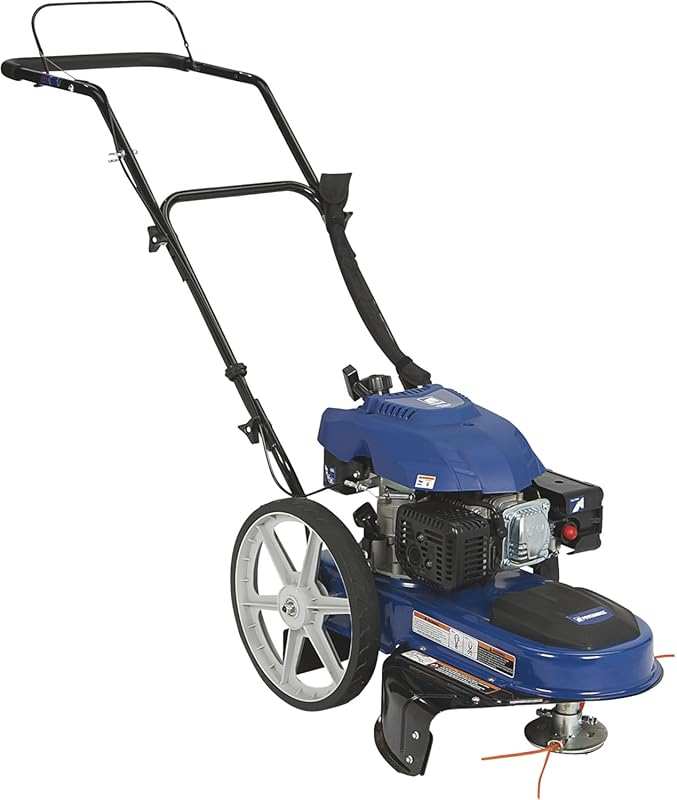 Powerhorse High-Wheeled Walk-Behind String Trimmer, 173cc, 22in. Cutti