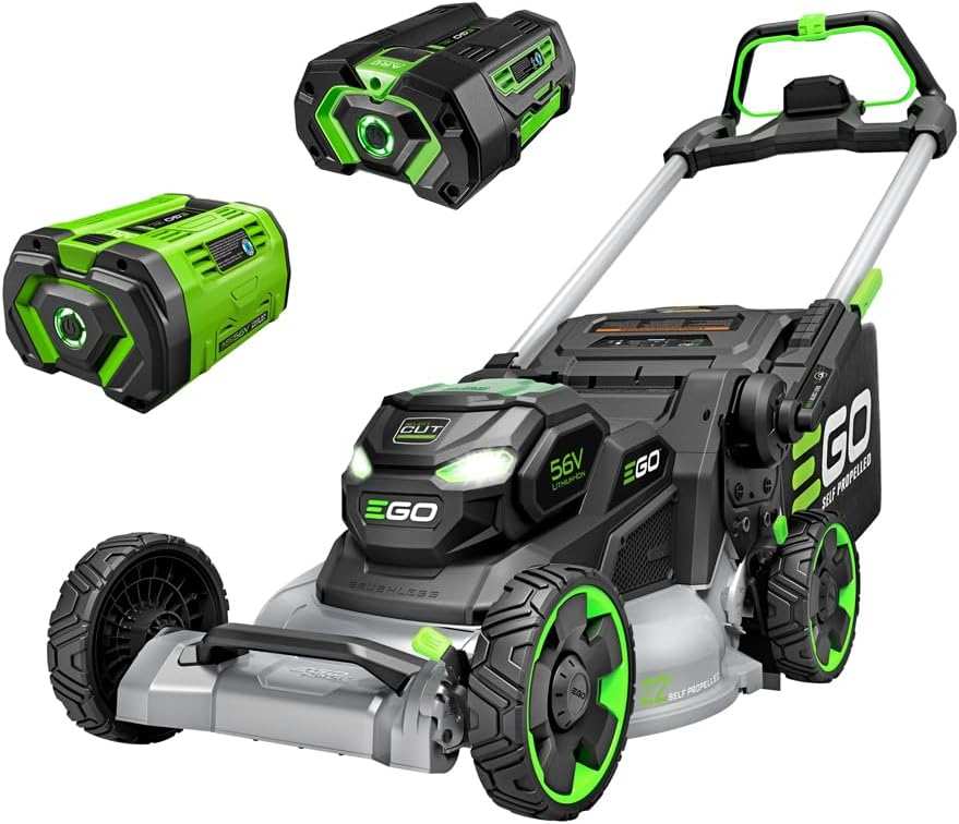 EGO Power+ 56V 22-Inch Aluminum Deck Self-Propelled Mower with 10.0Ah 