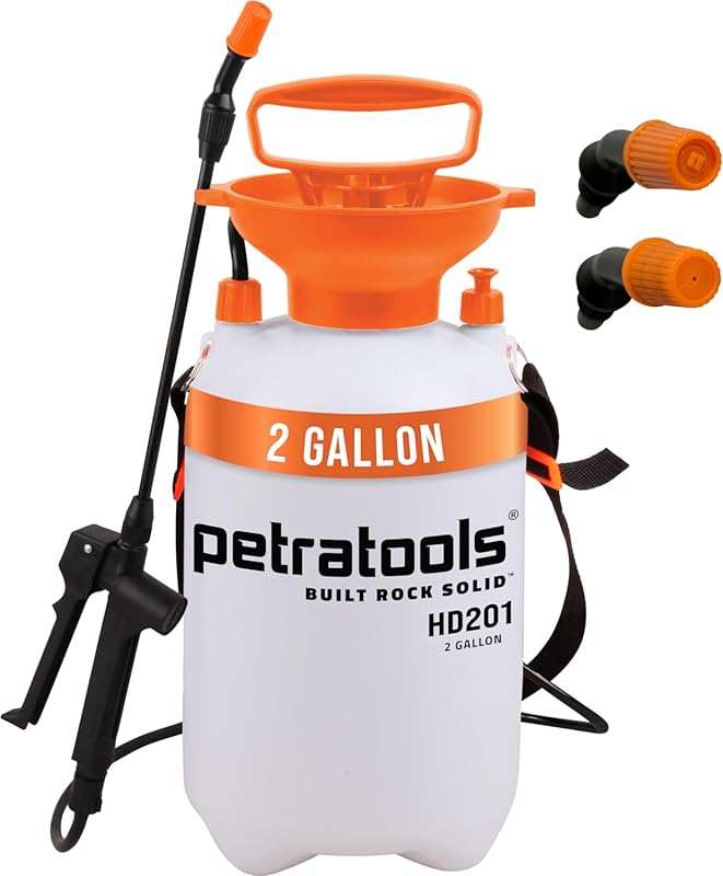 Petratools 2 Gallon HD201 Garden Sprayer with 52